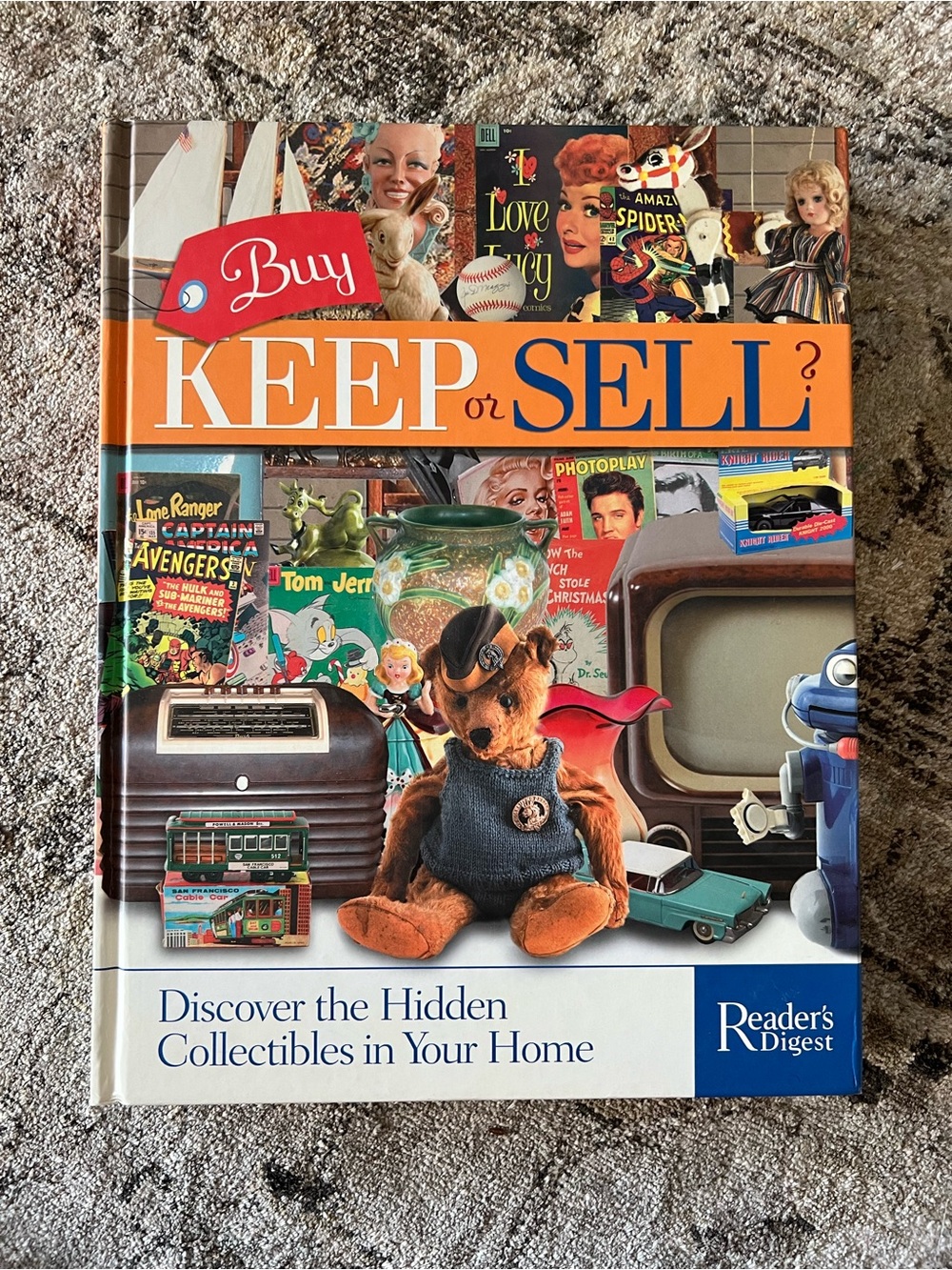 Keep or Sell? Book - Orange/Blue Cover